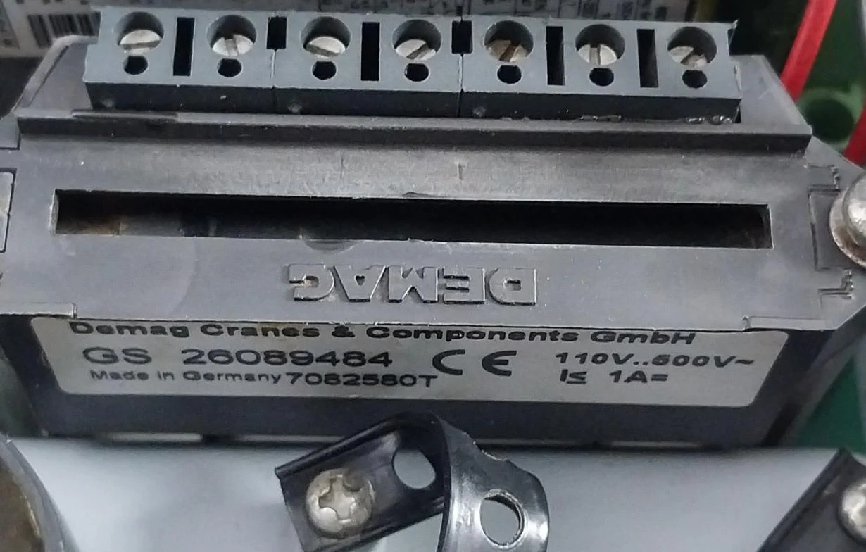 Demag 71946845-02.300 Electrical Control Panel 25A/415Vac Res 50/60Hz - Image 8