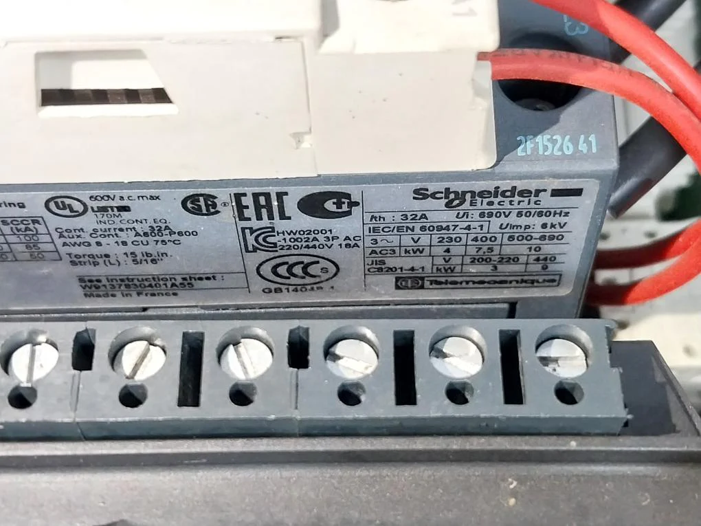 Demag 71946945-05.500 Electrical Control Panel 25A/250Vac - Image 7