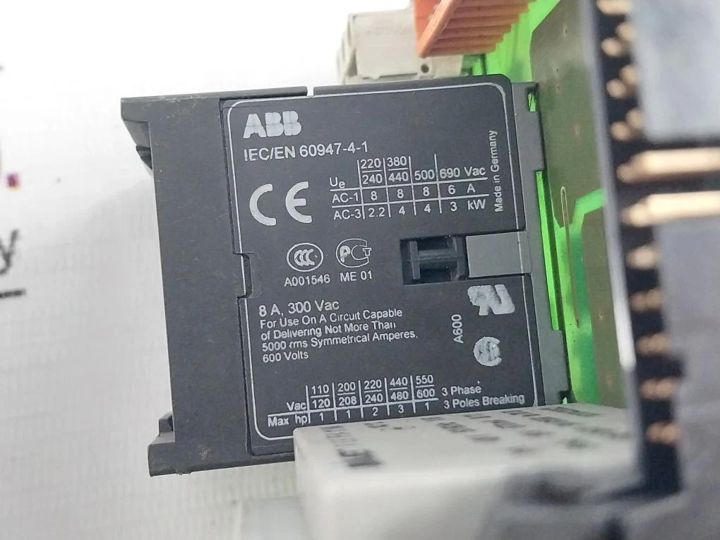 Demag 71947145 Printed Circuit Board 8A 300Vac 94V-0 143°C A001546 - Image 7