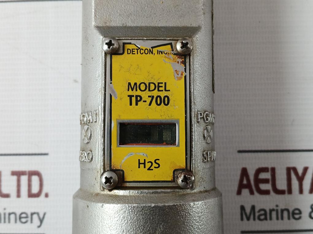 Detcon Tp-700 Hydrogen Sulfide Gas Sensor W/ Transmitter Module 22.5-28Vdc 94V-0 - Image 8