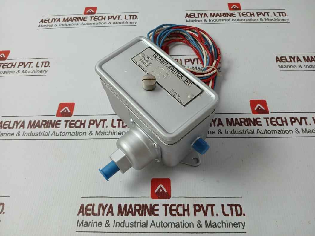 Detroit Switch 4K5B26D00B Industrial Pressure Control Switch 115/230 Vac - Image 4