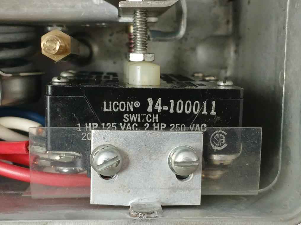 Detroit Switch 4K5B26D00B Industrial Pressure Control Switch 115/230 Vac - Image 9