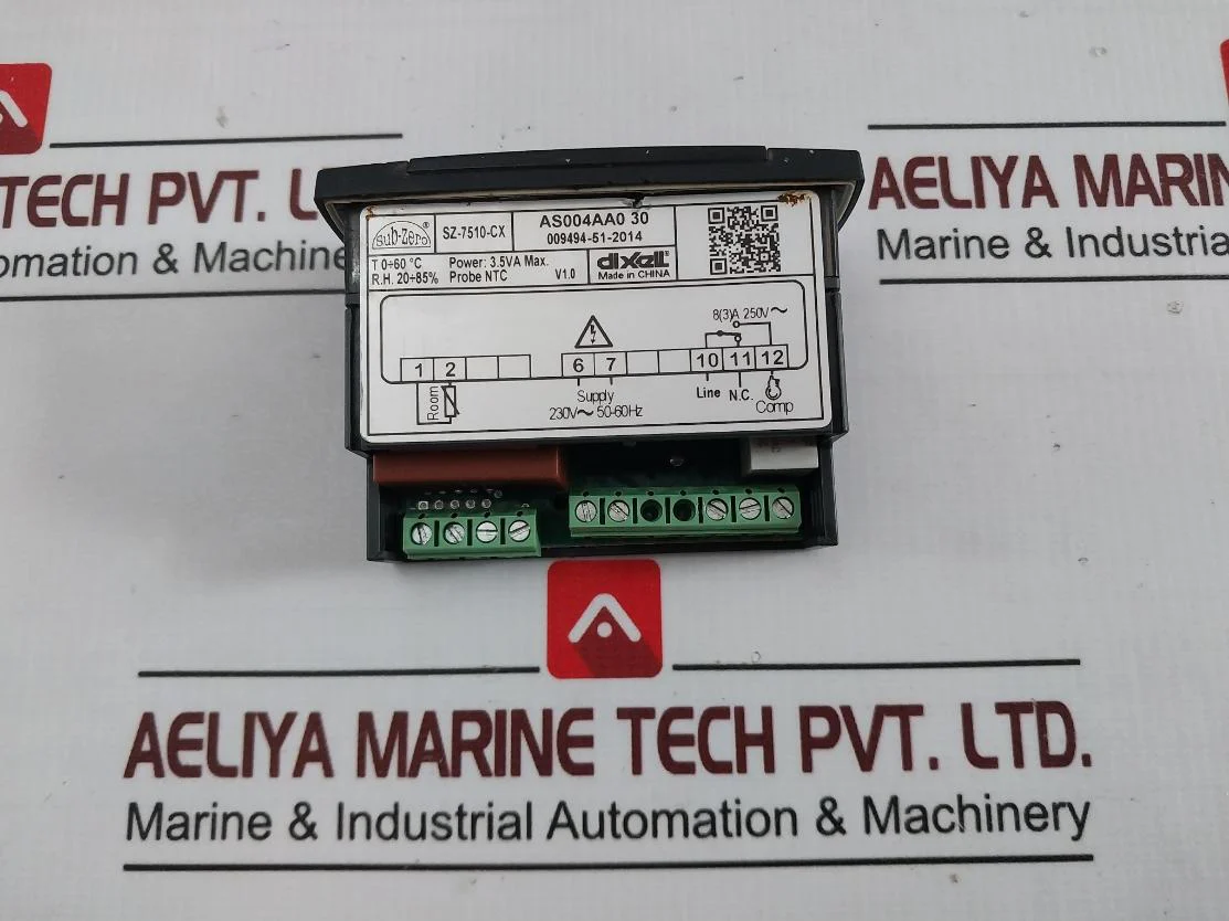 Dixell Sz-7510-cx Sub-zero Temperature Controller V1.0 230V Ac 50-60Hz - Image 6