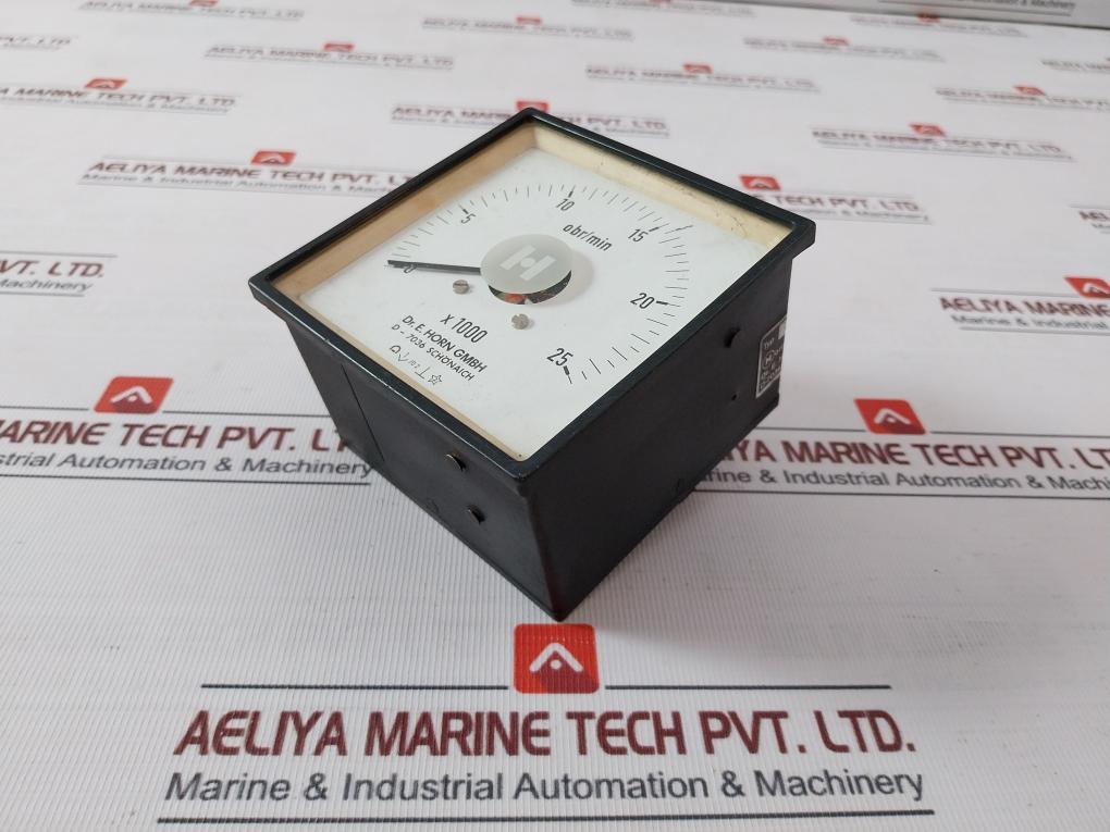 Dr. E. Horn Ea 96X96.5 S Rpm Indicator 9010726 - Image 4