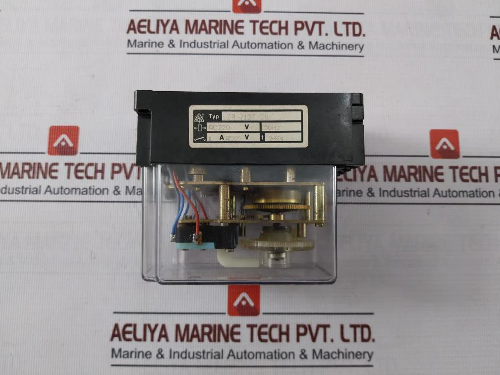 E. Dold & Sohne Zr 712T 2U Time Relay Ac220V 50Hz 4A 2-60S, 10-60 Sec - Image 5