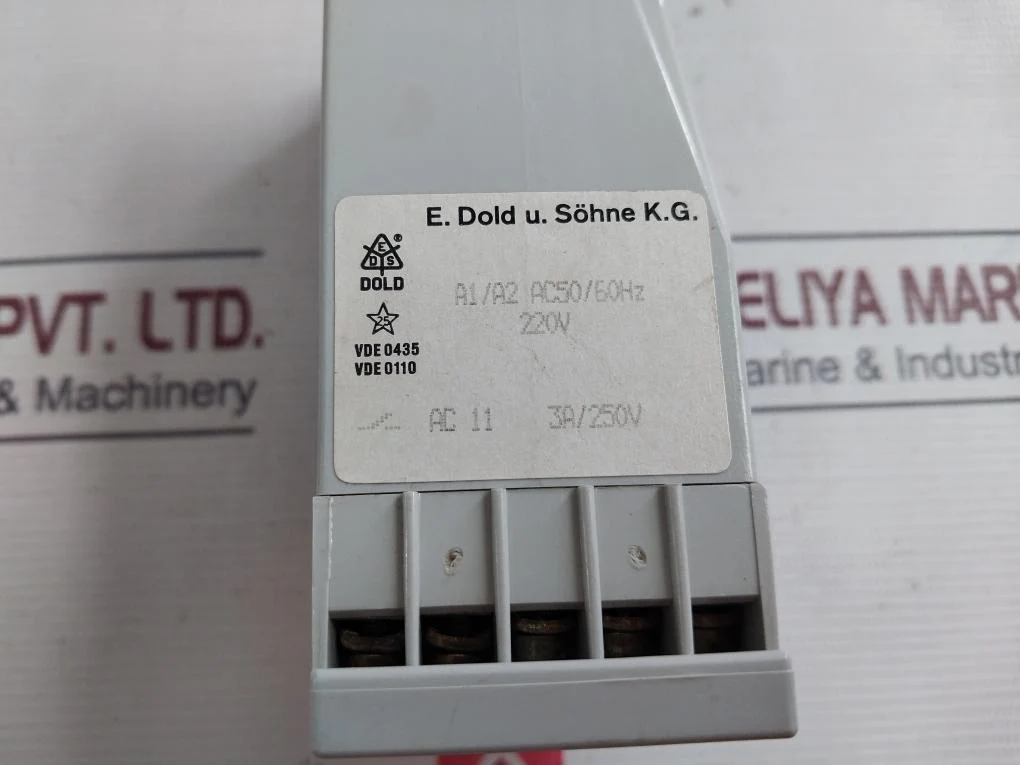 E.Dold U. Sohne Aa 9906.82 Minimeter Time Delay Relay A1/A2 Ac50/60Hz - Image 7