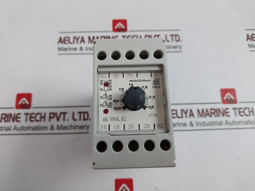E.Dold U.Sohne Aa 9906.82 Minitimer Delay Relay 3A/250V 50/60Hz - Image 4