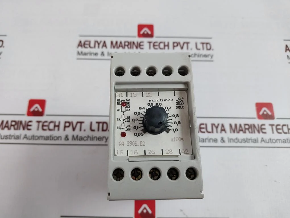 E.Dold U.Sohne Aa 9906.82 Minitimer Delay Relay Vde 0110 Ac11 3A / 250V 24V Dc - Image 2