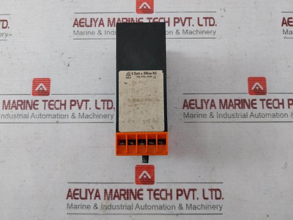 E.Dold U.Sohne Ba 9053 Current Relay 50/60Hz 220V 3A/Ac 250V Vde 0110 U. 0435 - Image 5