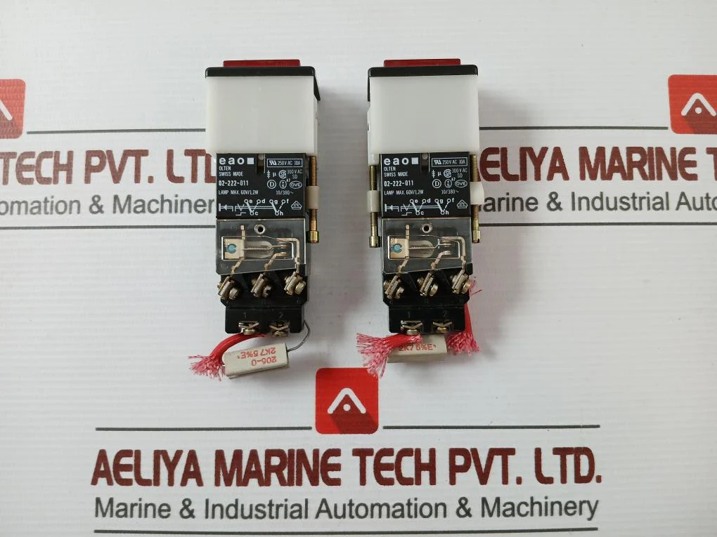 Eao 02-222-011 Illuminated Push Button Lamp Max. 60V/1,2W
