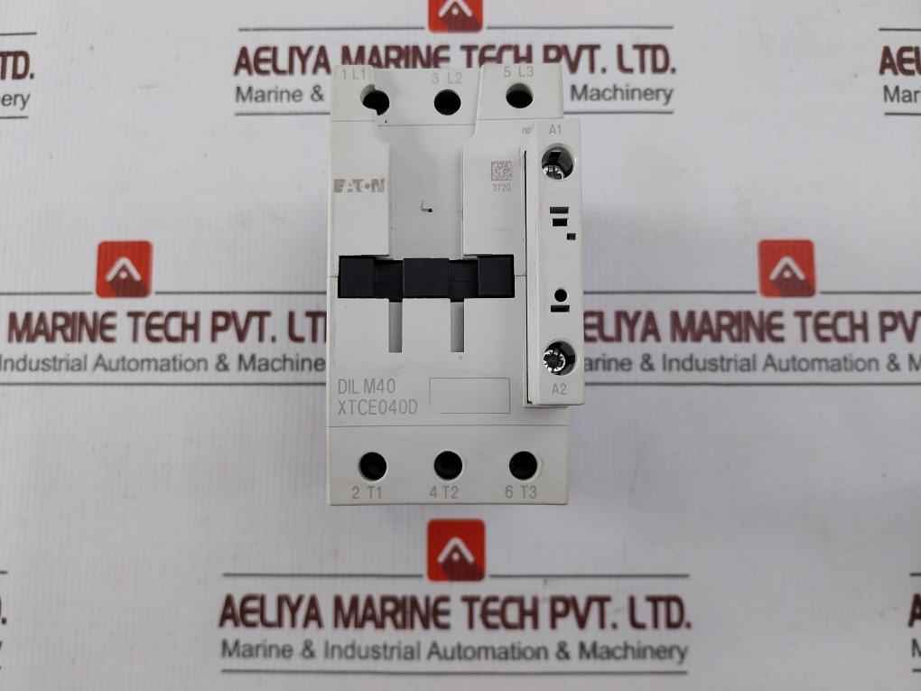 Eaton Dil M40 Moeller 3-pole Power Contactor With Auxiliary Contact Block 8000V - Image 11