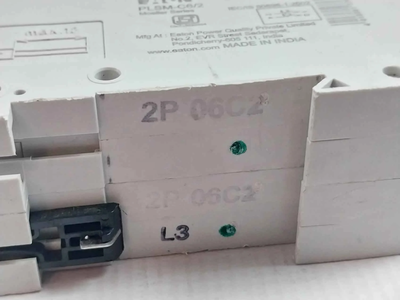 Eaton Plsm-c6/2 Circuit Breaker 400V 10000/3 - Image 6