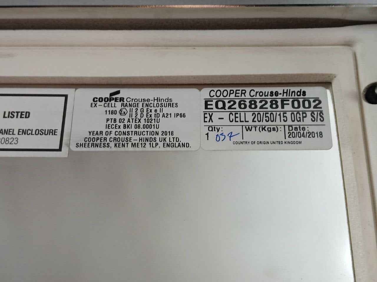 Eaton Xcl Crouse-hinds Explosionproof Lighting Contactor Ip66/690V - Image 12