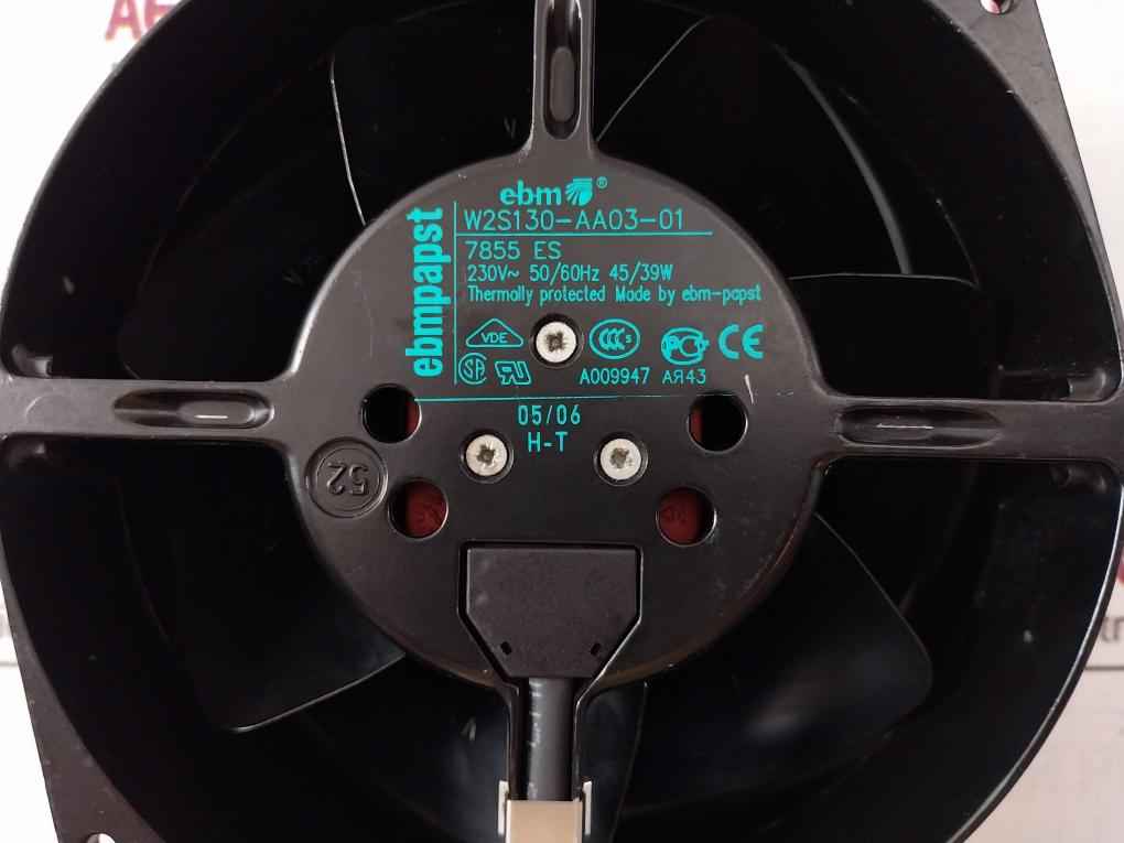 Ebm-papst W2S130-aa03-01 Ac Axial Fan 230V Ac 50/60Hz 45/39W - Image 8