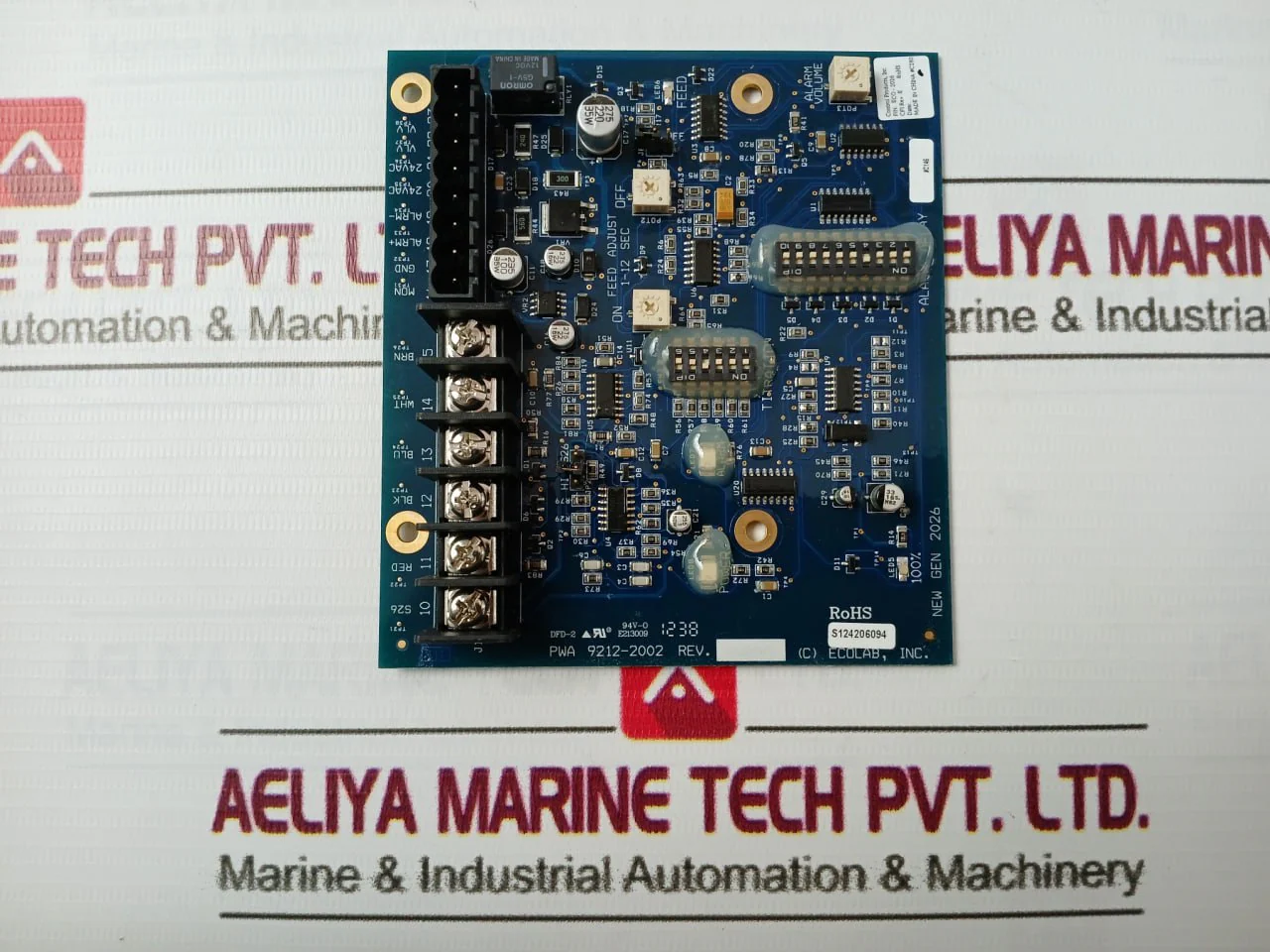 Ecolab Pwa 9212-2002 Printed Circuit Board