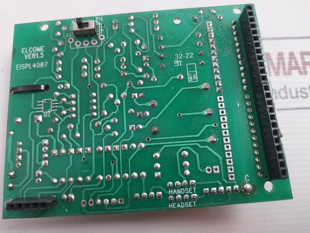 Elcome Eispl4087 Printed Circuit Board Ver 1.5 El4087 - Image 5