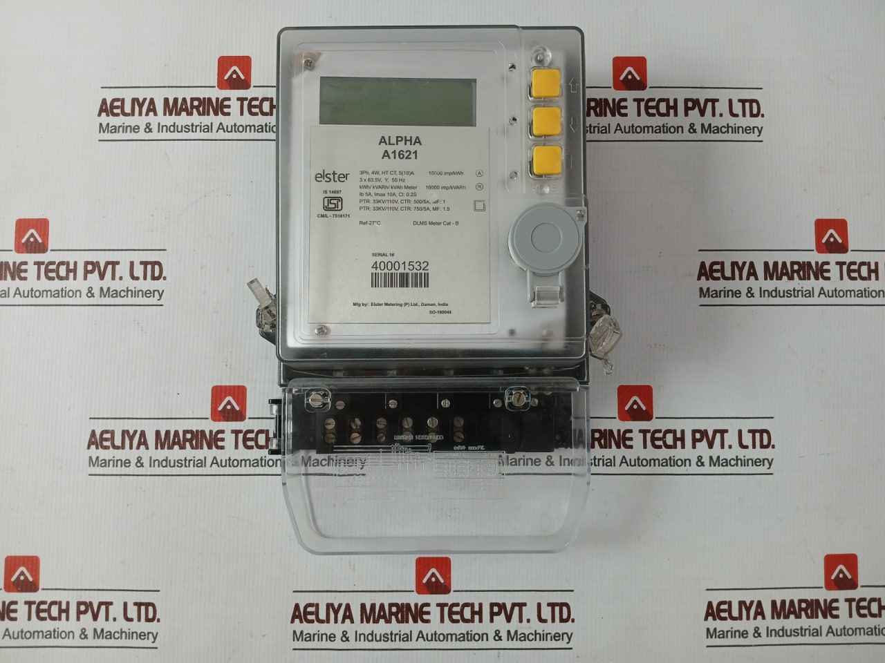 Elster A1621 3-phase Digital Electric Meter 10000 Imp/Kwh Rs 485 - Image 2