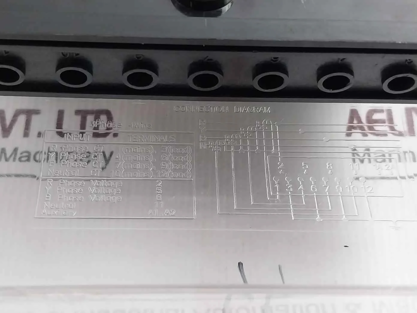 Elster A1630 Digital Dlms Meter 3 Phase 4 Wire Cm/L-7516171 - Image 7