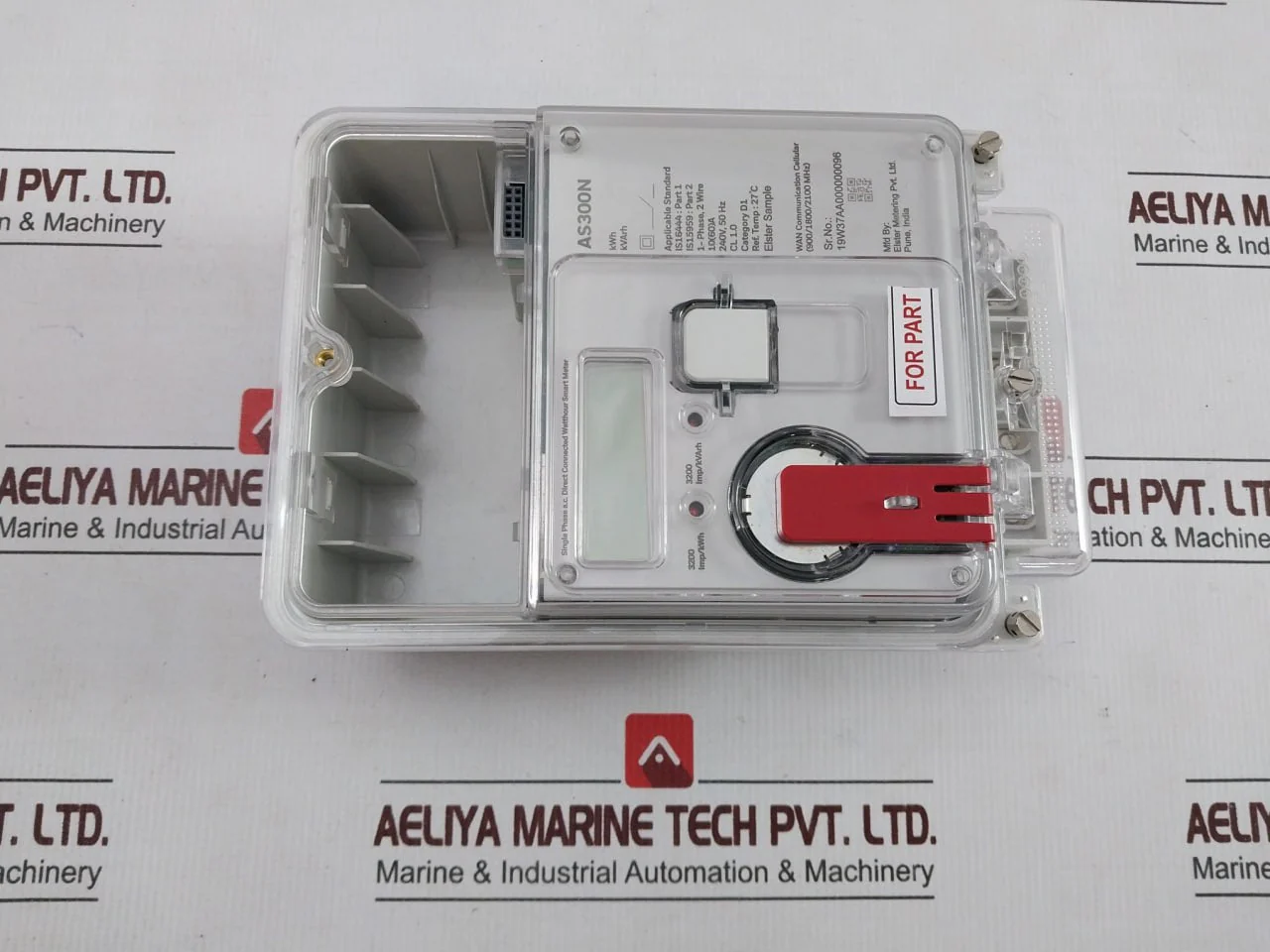 Elster As300N Single Phase A.C. Watthour Smart Meter 10(60)A (Not Working) - Image 7
