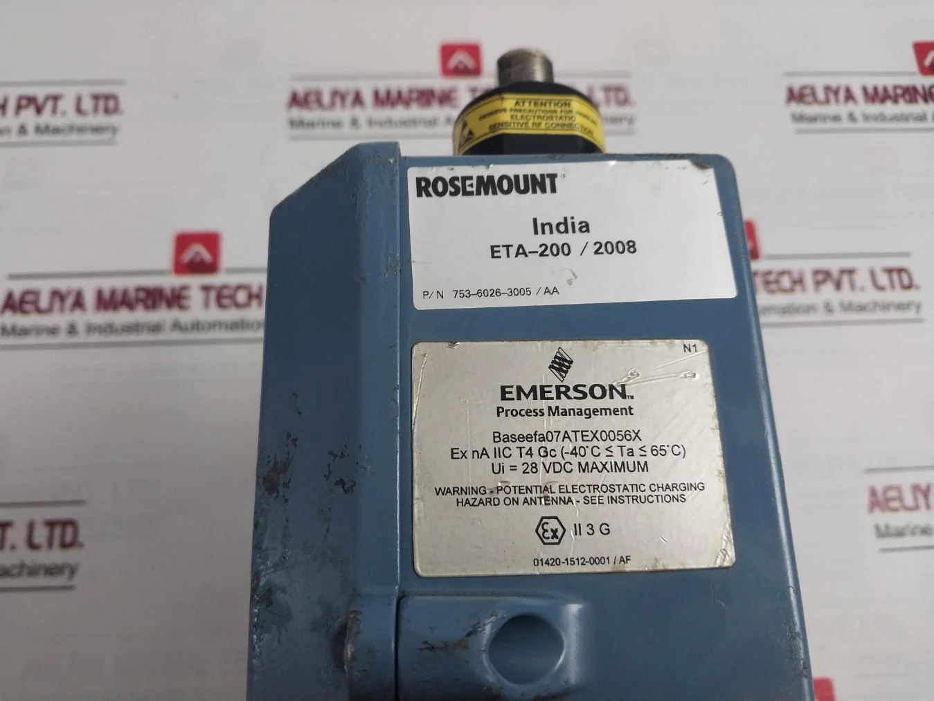 Emerson 1420A2A3A4N1Wl4 Smart Wireless Gateway 753-6026-3005/Aa 24Vdc 0.5 Amps - Image 8
