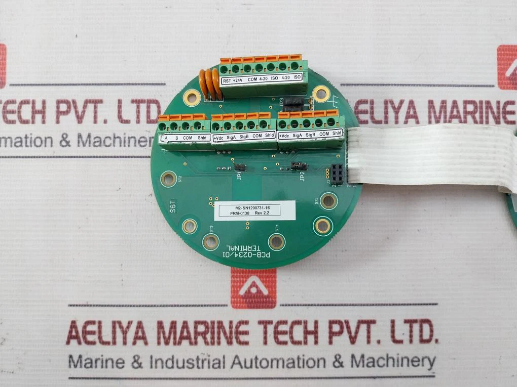 Emerson Pcb-0234/01 Output Board With Hart Terminal M2-sn1200731-16 - Image 8