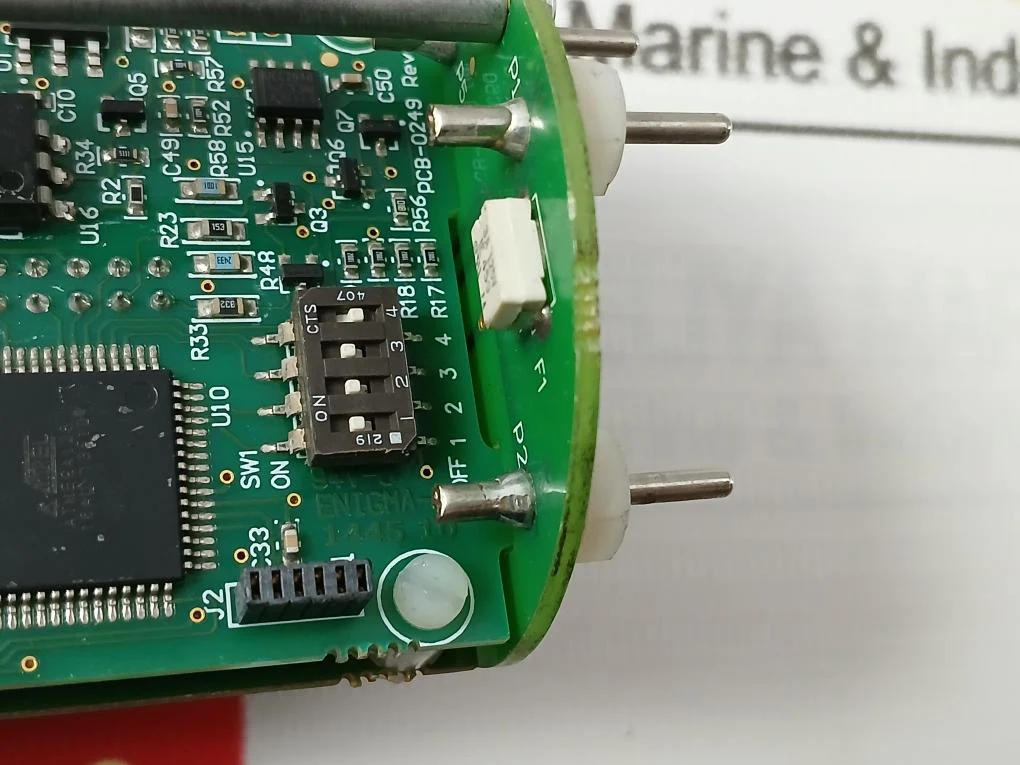 Emerson Pcb-0260-rev00 Flame Detector Pcb Board Pcb-0250-rev01 94V-0 - Image 5
