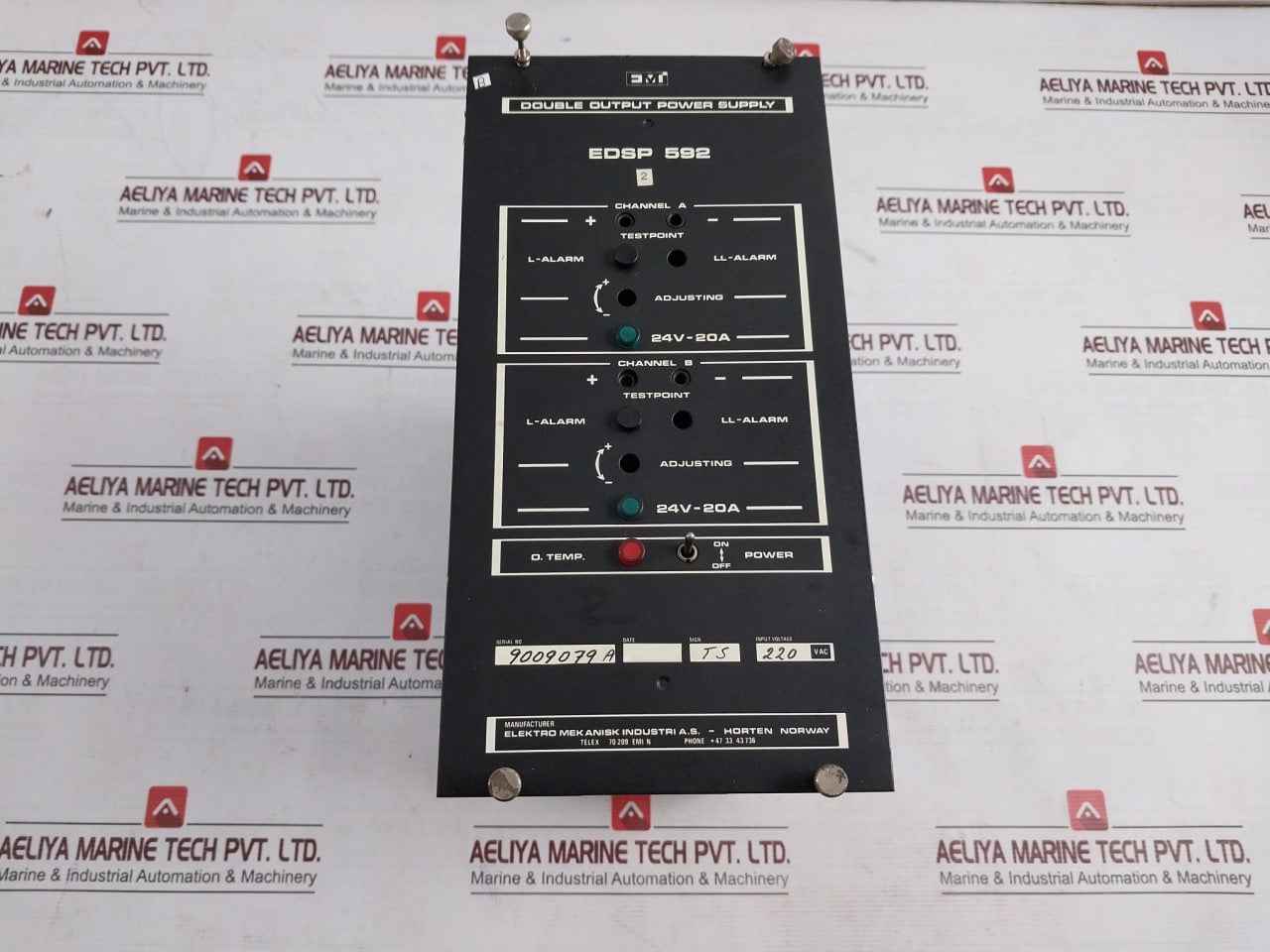 Emi Edsp 592 Double Output Power Supply 230 Vac/220 Vac - Image 10