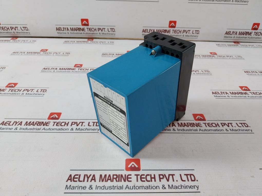 Enertec Schlumberger Iar 1210 B Measuring Transducer 0-1A 4-20 Ma 24V Cc 60Hz - Image 5