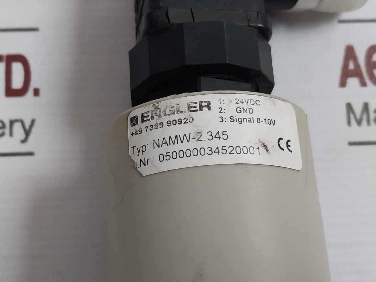 Engler Namw-2.345 Level Transmitter 24Vdc 0-10V Dn32 D40 - Image 5