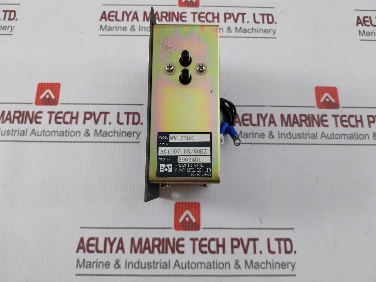 Enomoto Micro Pump Mv-75Gk Power Transformer Ac100V 50/60Hz - Image 4