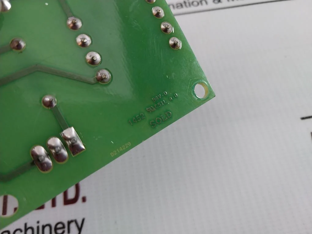 Etok Hrd-360 Printed Circuit Board A-17620 94V-0 1452 Csil A-0 D214229 - Image 11