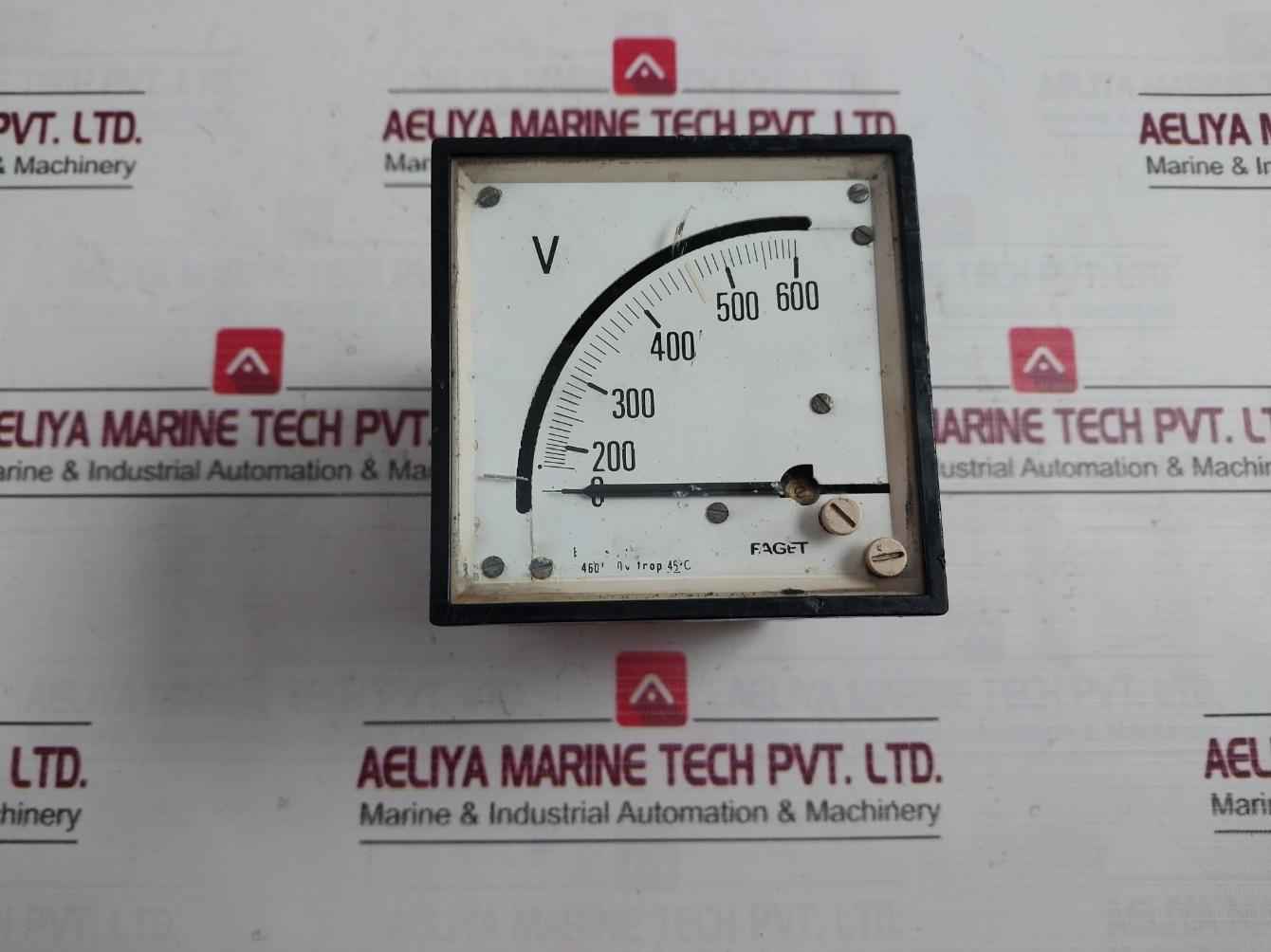 Faget Voltmeter 0-600V 45C - Image 2