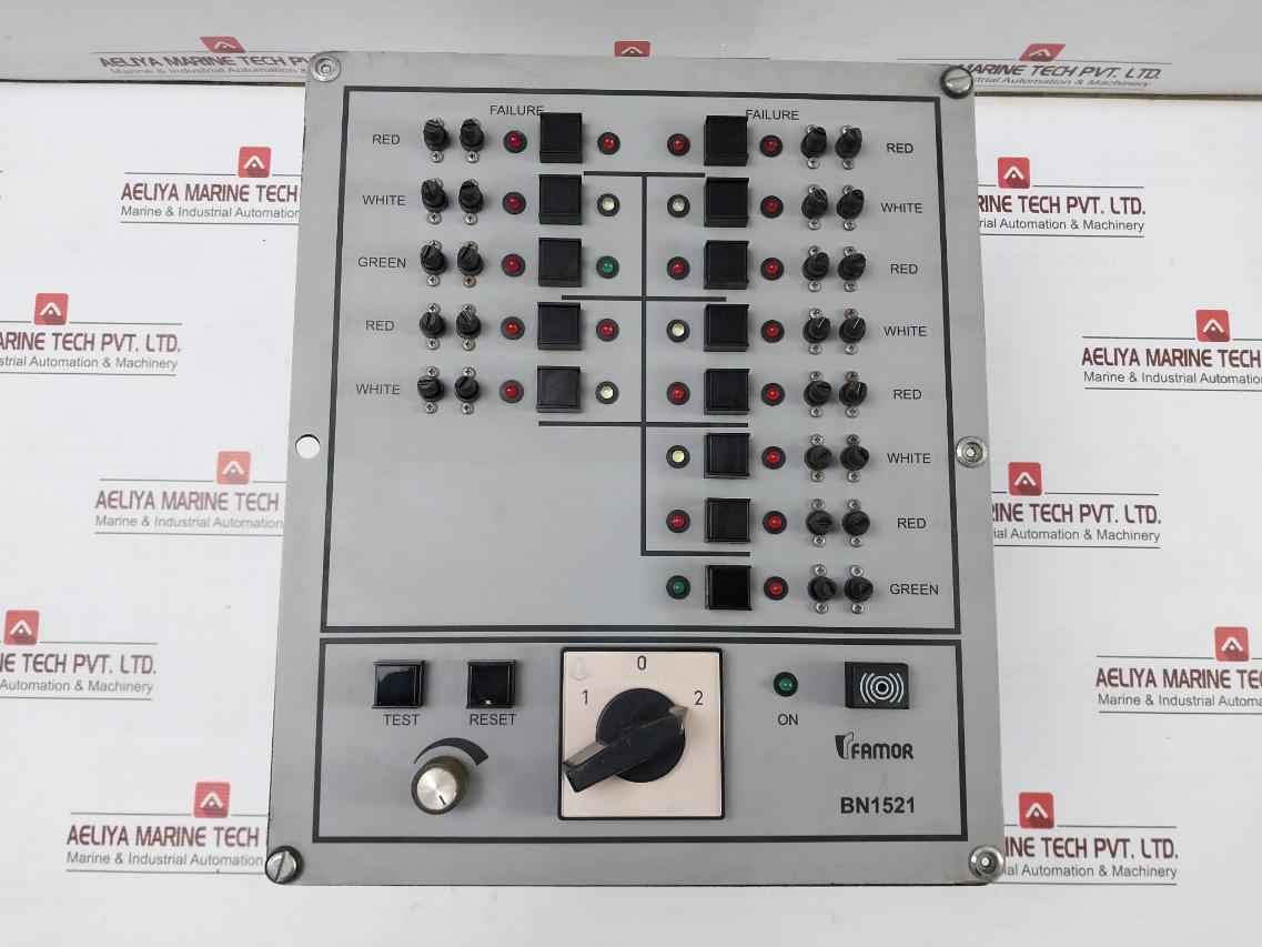 Famor Bn1521 Navigation And Signal Light Control Panel 230/24V 60Hz - Image 2