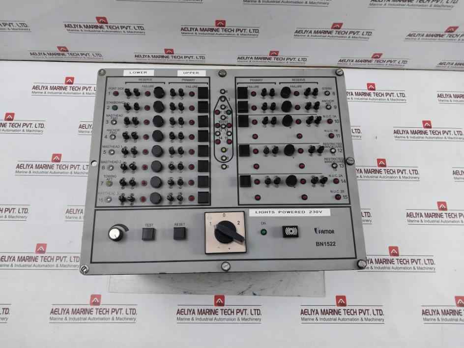 Famor Bn1522 Signal Light Control Panel 230/24V 220Vac - Image 4