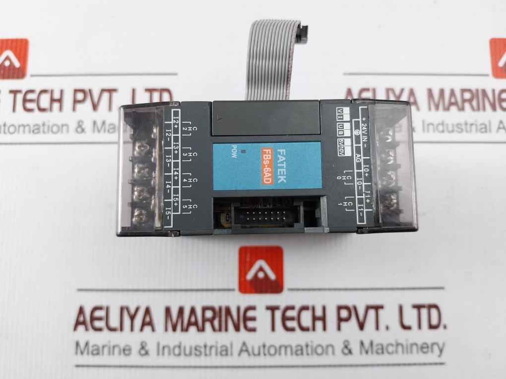 Fatek Automation Fbs-6ad Analog I/o Expansion Modules 24v In - Image 5
