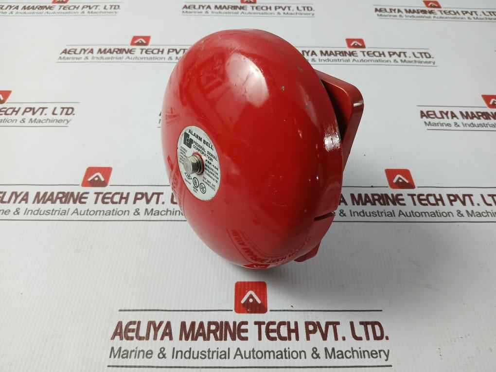 Federal Signal Fsf-106 Alarm Bell Max.24Vdc 13.5Ma Mba6-h1072 - Image 4