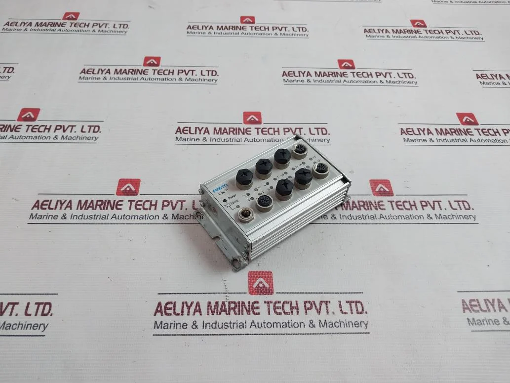 Festo Cp-e16-m12X2 5 Pol Input Module Hw02.05 T 80C Ip65 (Not Working) - Image 3