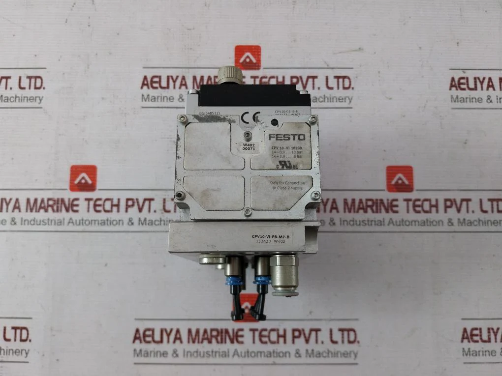 Festo Cpv10-ge-ib-8 Valve Terminal 003101 Ip65 -0.9-10Bar 3,0-8 Bar 80 C - Image 5