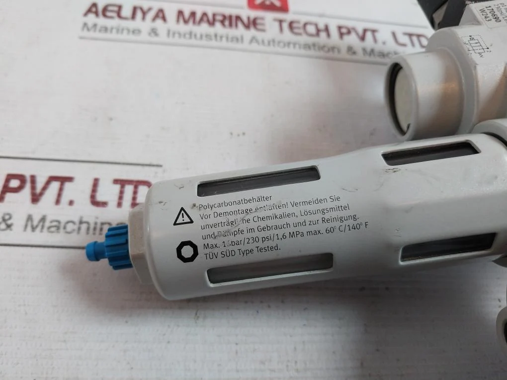 Festo Hee-d-mini-24 Air Preparation Unit 19-26.4V Dc 2.5W Ip00/65 36Psi/0,25Mpa - Image 9