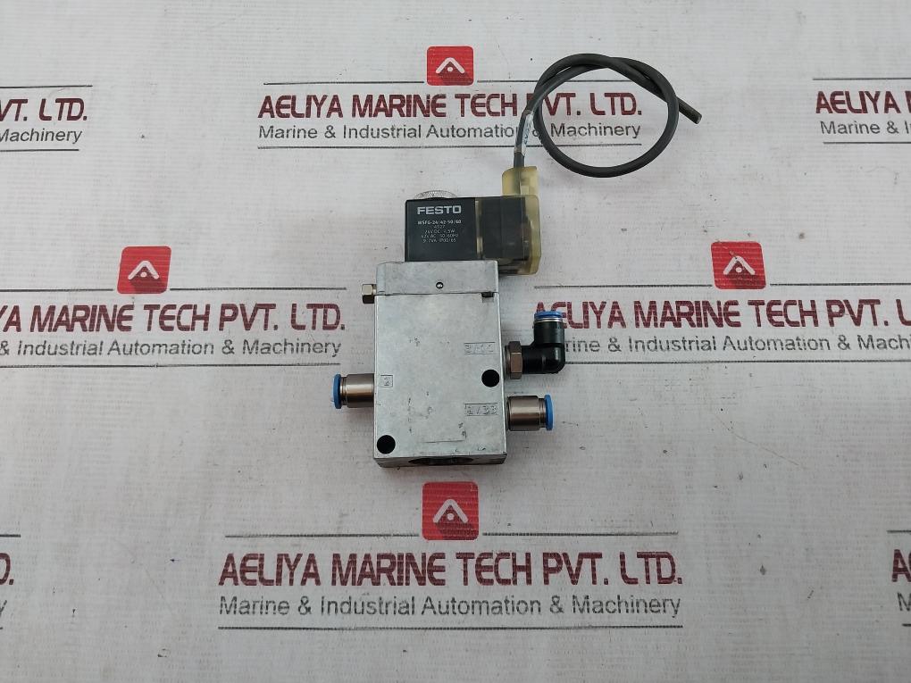Festo Mfh-3-1/4-s Solenoid Valve 7959 Wd02 4-145Psi 8-120Psi 1-8Bar 50/60Hz - Image 2