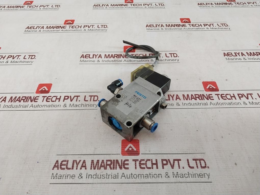 Festo Mfh-3-1/4-s Solenoid Valve 7959 Wd02 4-145Psi 8-120Psi 1-8Bar 50/60Hz - Image 3