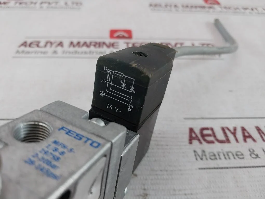 Festo Mfh-5-1/8-b Solenoid Valve Msfg-24/42-50/60-od 42Vac 50/60Hz 24Vdc 4,5W - Image 6