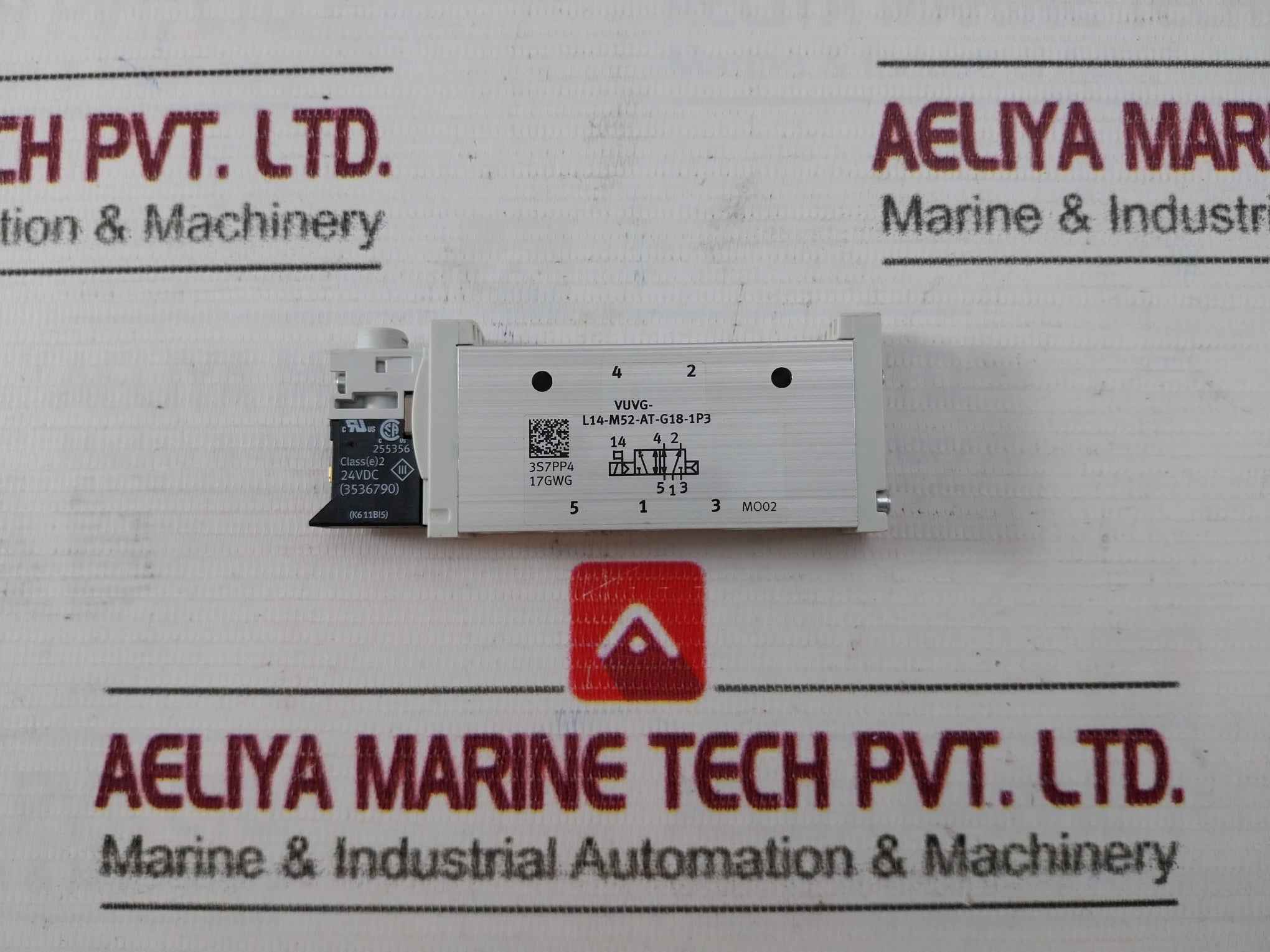 Festo Vuvg-l14-m52-at-g18-1P3 Solenoid Valve 17Gwg 24Vdc K611Bi5 - Image 2
