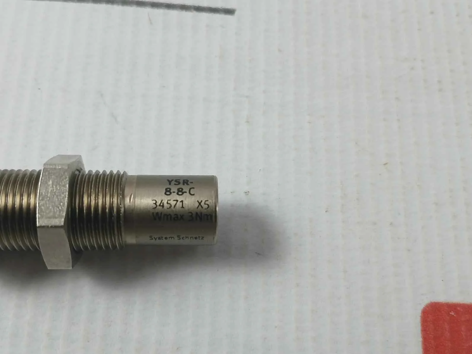Festo Ysr-8-8-c 34571 Hydraulic Buffer Wmax 3Nm - Image 6