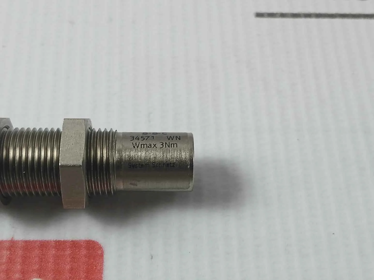 Festo Ysr-8-8-c Hydraulic Buffer 34571 Wn Wmax 3Nm - Image 8