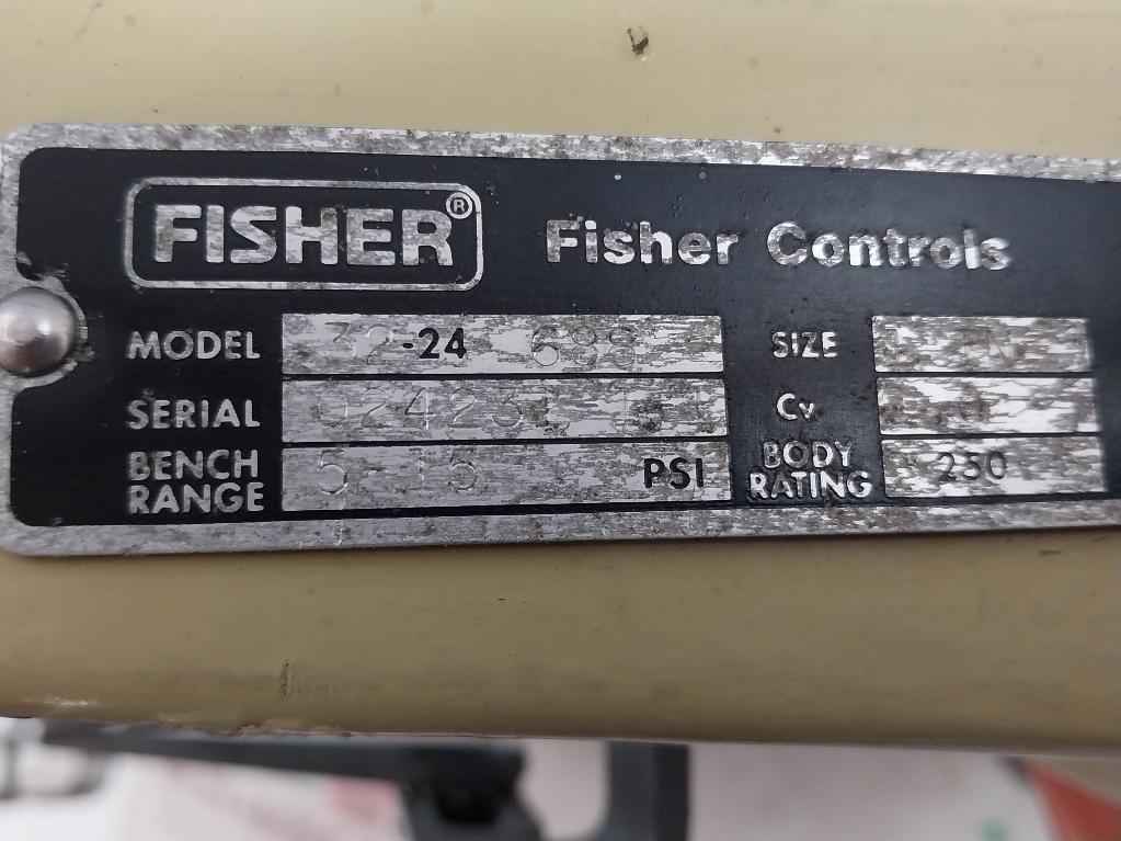 Fisher 32-24 688 Control Valve Dvc5010F 67 Af /206 5-15Psi 35Psig (2.4 Bar) 1 In - Image 23