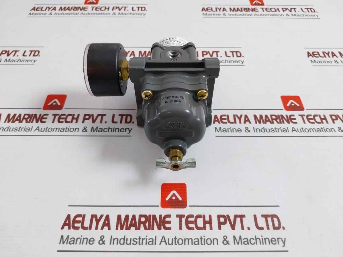 Fisher Fs-67Cfr-235 Pressure Regulator 67Cf Series 0-2 Bar 0-.2 Mpa 0-30 Psi - Image 2