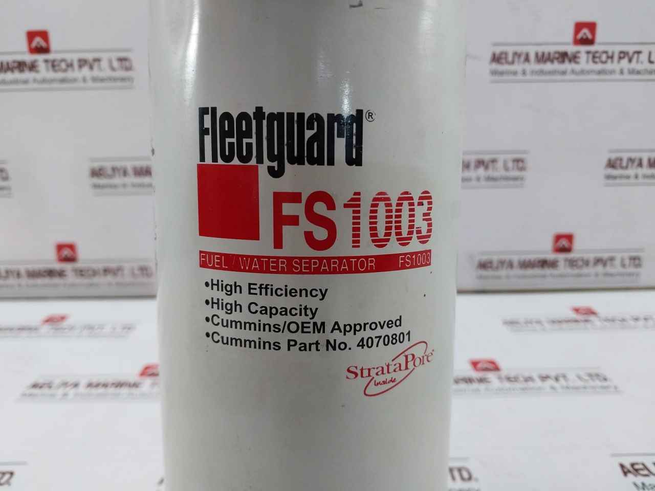 Fleetguard Fs1003 Fuel Water Separator Spin-on Filter 4070801 - Image 13