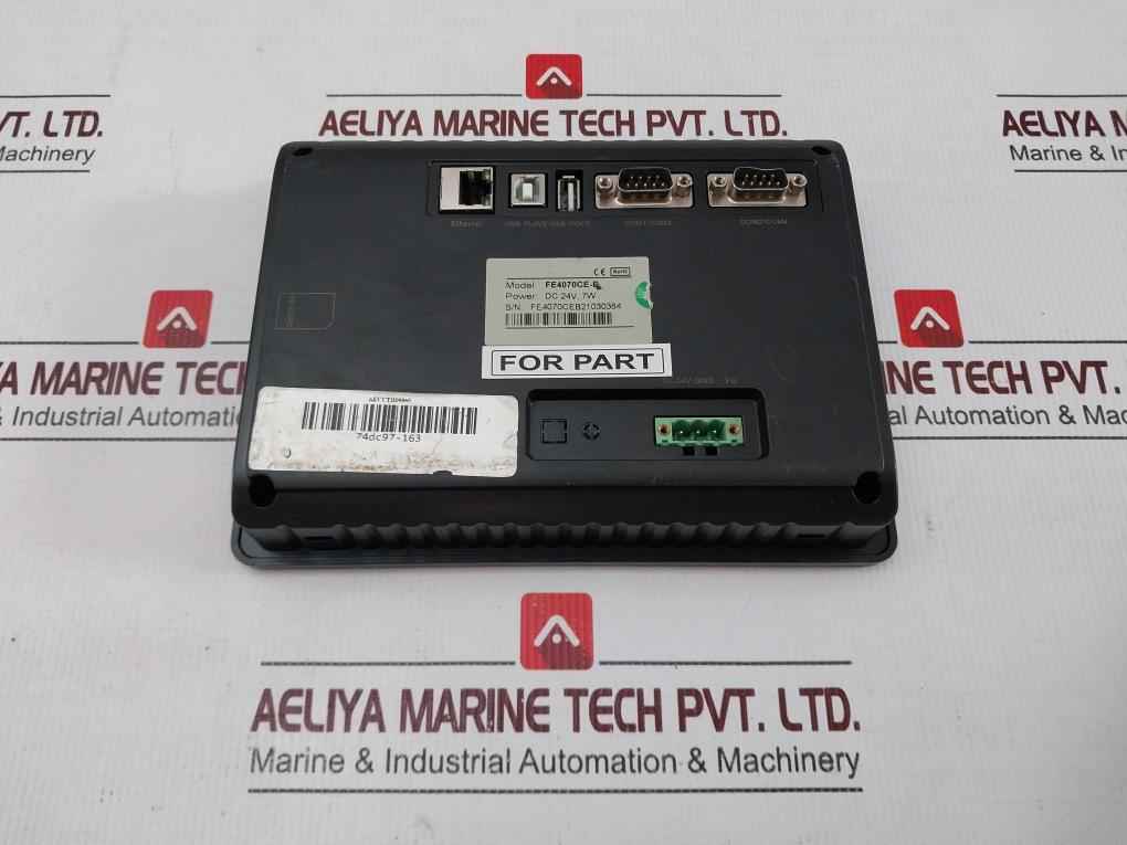 Flexem Fe4070Ce-b Hmi Operator Panel Dc 24V, 7W (Not Working) - Image 4