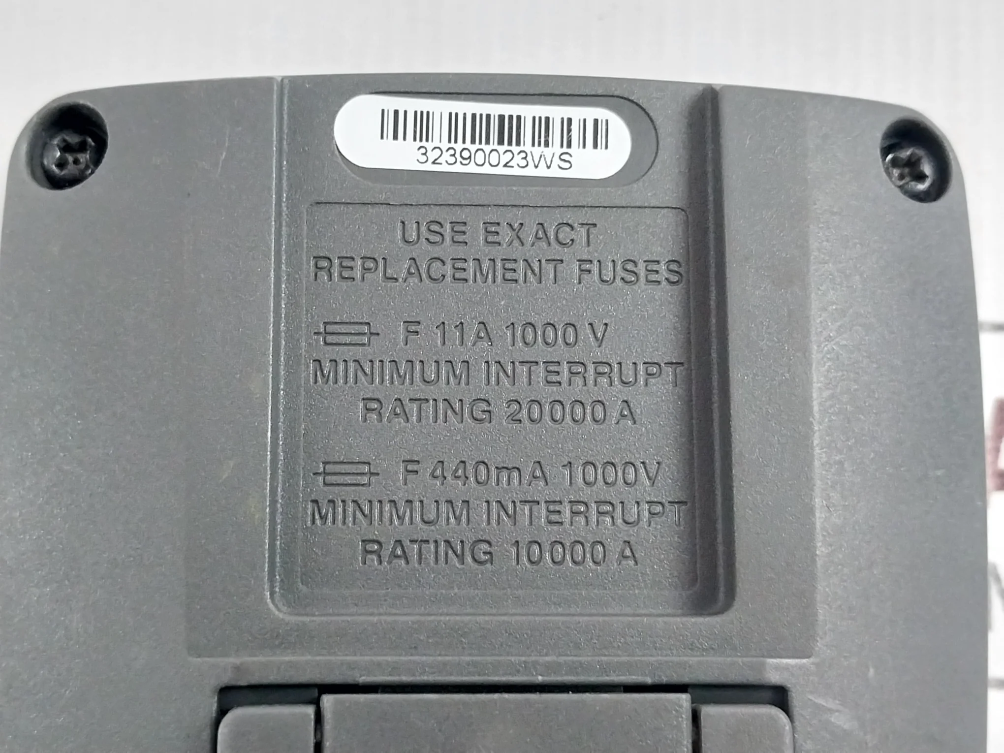 Fluke 17B+ Digital Multimeter 1000V - Image 6